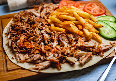 Donner Kebab Meat & Chips Get Stuffed Restaurant Newcastle upon Tyne